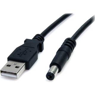 Startech Usb To Type M Barrel 5v Dc Power Cable 0.9m. Usb A Barrel Type M Sort