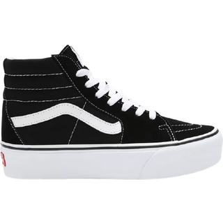 Vans - Suede  Sk8-Hi Platform 2.0 Shoes, Woman, Black, Size: 40 - Black - 40