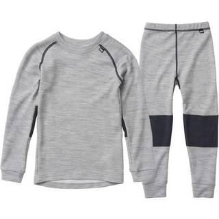Helly Hansen JR Lifa Merino Set 92 GREY MELANGE