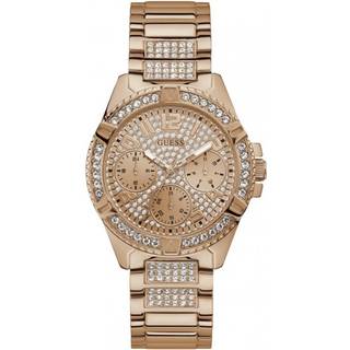 Guess W1156L3 Frontier Krystalludsmykket/Rosaguldtonet stål Ø40 mm