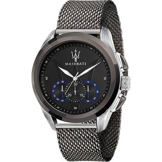 Maserati R8873612006 Traguardo Sort/Stål Ø45 mm