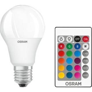 Osram LED pære STAR+ RGBW Remote Standard 9W/827 (60W) mat dæmpbar E27