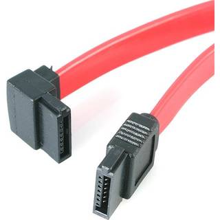 StarTech.com 6in SATA to Right Angle SATA Serial ATA Cable - 6in SATA Cable - left angle SATA Cable - angled SATA Cable - SATA cable - 15.24 cm