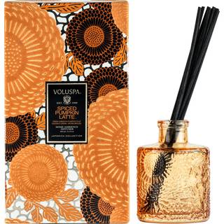 Voluspa Spiced Pumpkin Latte Diffuser - Duftpinde Glas Sort - V72521