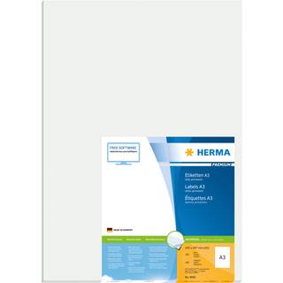 HERMA etiket Premium A3 100 420 x 297 mm, 100 stk.