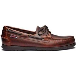 Sebago Endeavor Oiled Leather Boat Shoe Brown