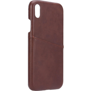 ONSALA Mobilecover Brown iPhone XR Creditcard Pocket