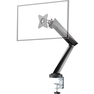DELTACO Single Monitor Spring-Assisted Pro Gaming Monitor Arm