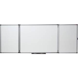 Nobo whiteboard foldbar magnetisk emaljeret 120x90cm