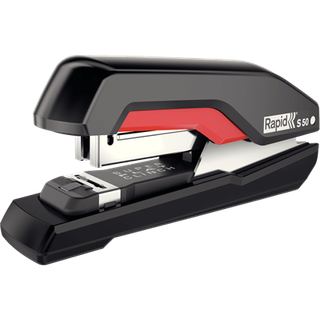 Rapid Hæftemaskine S50 Super flatclinch 60 ark Sort