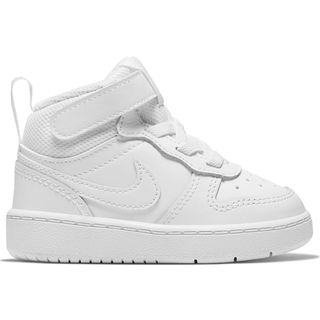 NikeCourt Borough Mid 2-sko til babyer/småbørn - hvid - 19.5
