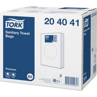 Tork 204041 Madame B5 hygiejnepose 1L hvid 25stk