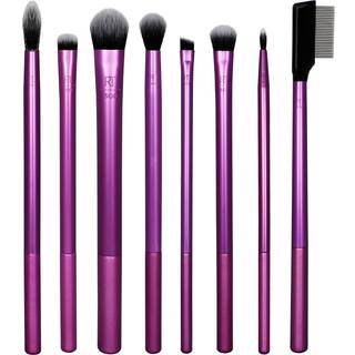 Real-Techniques Makeup-Brushes Eye-BrushesEveryday Eye Essentials Brush Set Shading Brush + Essential Crease Brush + Defining Crease Brush + Definer Brush + Smudge Brush + Medium Shadow Brush + Lash Separator + Fine Liner Brush 1 Stk. (154,00 kr / 1 stk.) - 1 Stk.