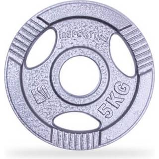 Vægtplade 50 mm med håndtag (5 kg)