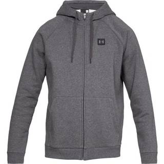 Sweatshirt med hætte Under Armour RIVAL FLEECE FZ HOODIE 1320737-020 Størrelse S/M