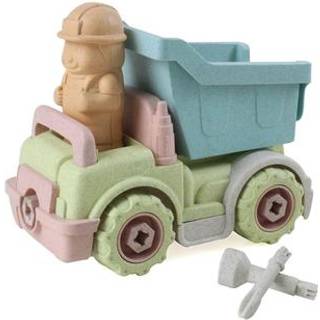 Magni Take-apart arbejdsbil Dump Truck af hvedestrå