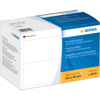 HERMA Franking labels - 1000 label(s) - 163 x 45 mm