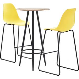 barsæt i 3 dele plastik sort