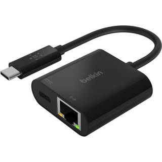 Belkin USB-C til Gigabit Ethernet adapter (sort) - På lager i butik