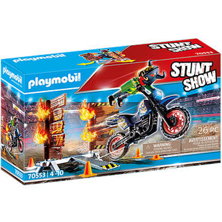 Playmobil Stuntshow Motorcykel - 70553
