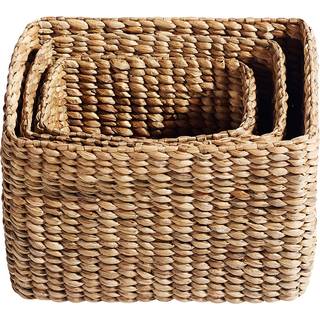 Muubs Basket Kurv 40x30cm - Kurve Vandhyacint Nature - 1123001001