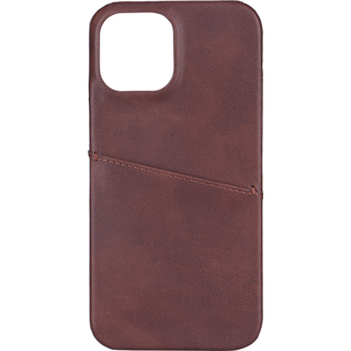 ONSALA Mobile Cover Brown with Cardpocket iPhone 12 6.7"