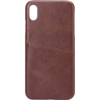 ONSALA Mobilecover Brown iPhone X/XS Max Creditcard Pocket