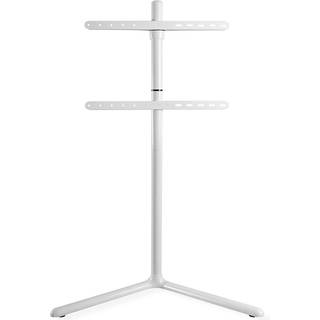 Nedis - TV Gulv Stand | 49 - 70 " | Maksimal vægt: 40 kg | V-shape Design | skrid rem | Snap-lock | Aluminium / Stål | Sort - TVSM5250BK