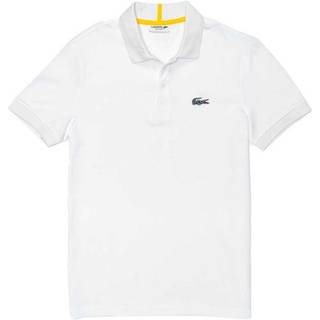 Lacoste Herre Polo Hvid m/Leopard