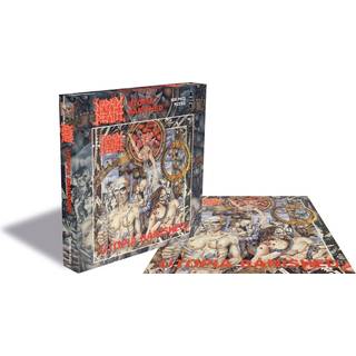 Napalm Death Jigsaw Puzzle Utopia Forvisede band Logo Officiel 500 stykke