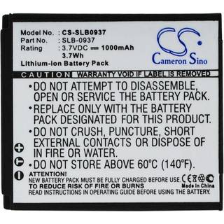 Batteri til Samsung kamera CL5 - 1000mAh