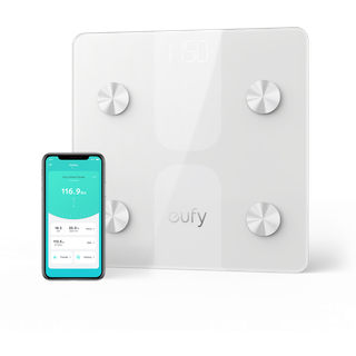 Eufy Smart Scale C1 - Badevægt m. Bluetooth Kropsanalyse - Hvid