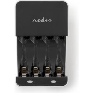 Nedis Q Plug-in Batterilader for AA & AAA