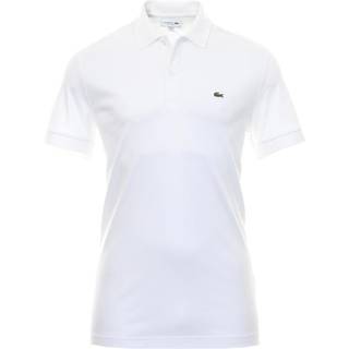 LACOSTE Herren Polo-Shirt weiß Slim Fit