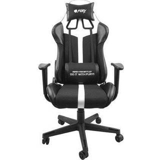 Fury Avenger XL Gamer Stol Sort Hvid -> Forventet levering: 3-5 hverdage
