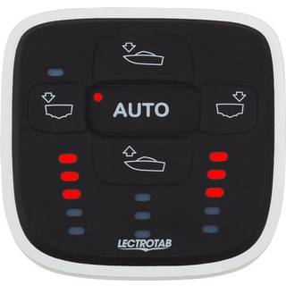 Ganglejeautomatik Lectrotab, 12 / 24 V, til Pitch / Roll, med støtte for to styrepladser + to cylindre + belysning til positionsindikering