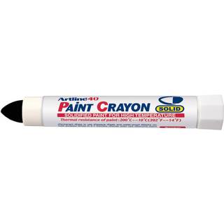 Paint Crayon High temp 40 sort, Artline EK-40 black, 12stk