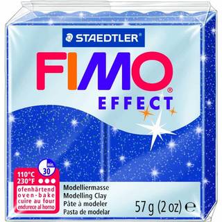 FIMO Effect Soft 57G Glitter blue (302)