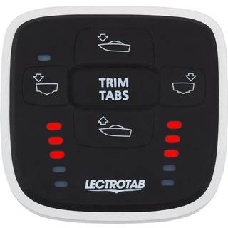 Trimplanpanel Lectrotab, 12 / 24 V, med belysning til positionsindikering