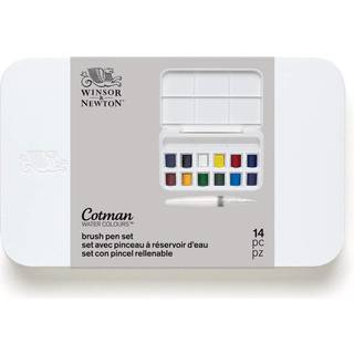 WINSOR Cotman Water Brush Pen set 12 x 1/2-kp