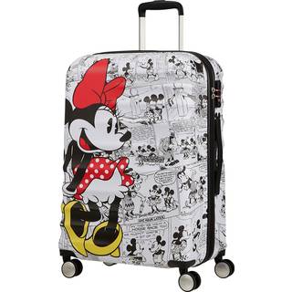 American Tourister Wavebreaker Disney Kuffert med 4 hjul lyserød