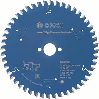 BOSCH Rundsavsklinge Expert for High Pressure Laminate 160 x 20 x 2,2 mm, 48