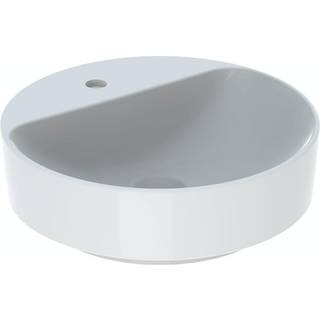 Geberit VariForm vask 45 cm til bord med hanehul og uden overløb