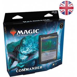 Magic The Gathering Kaldheim Commander Deck - Phantom Premonition | 100 kortklart Deck | Blåvit