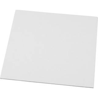 Malerplade, str. 20x20 cm, tykkelse 3 mm, 280 g, hvid, 10 stk./ 1 pk.