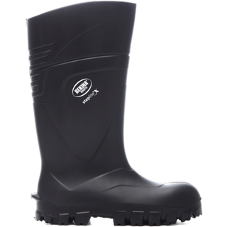 BEKINA Steplite X Solidgrip Sort PU Sikkerhedsgummistøvle EN ISO 20345 S5 SRC WR Str. 46