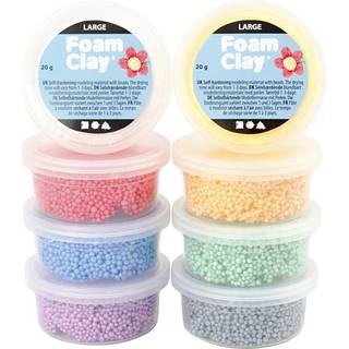 Foam Clay Large Blandede Farver