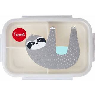 3 Sprouts Bento Box - Gray Sloth