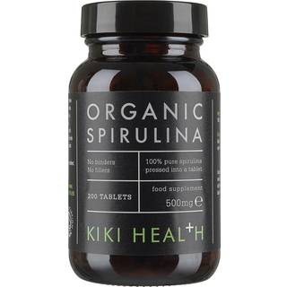 Kiki Health Organic Premium Spirulina Tablets, 200 tabletter