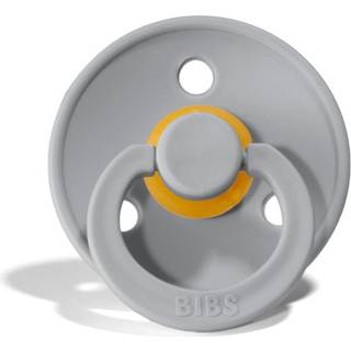 Bibs Colour, Str. 2 (6+ Mdr.), Rund - Latex, Sutter Med Navn